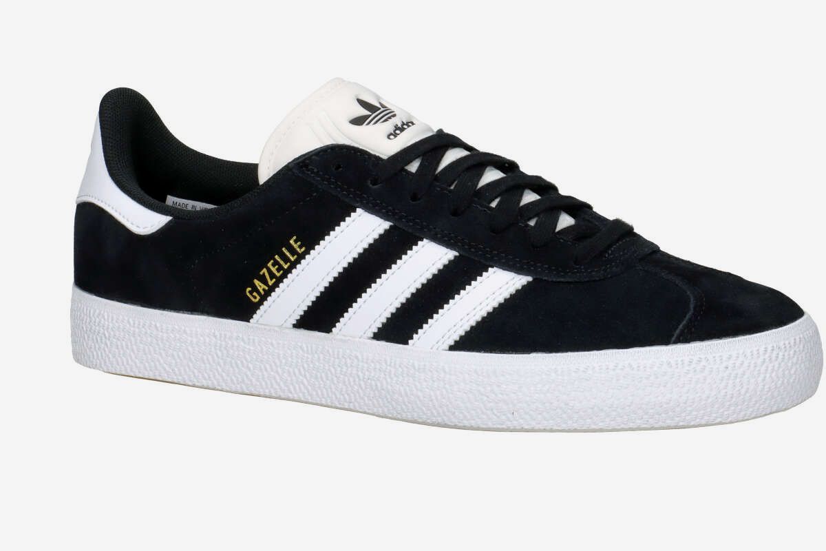 adidas Skateboarding Gazelle ADV Scarpa (core black white gold)