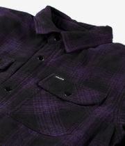 Volcom Bowered Fleece Shirt Giacca (dark purple)
