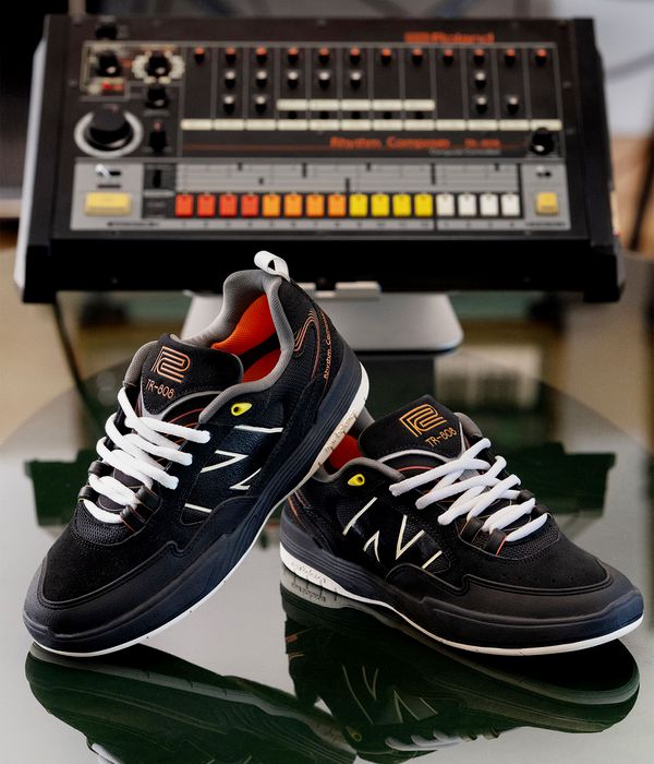 New Balance Numeric x Roland 808 Shoes (black white)