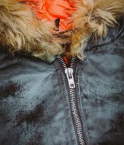 Fucking Awesome Savie Hooded Bomber Kurtka (black)