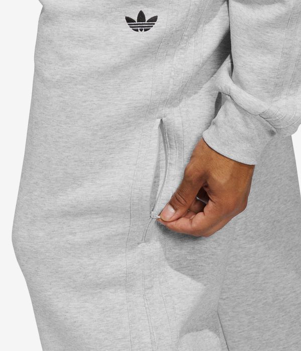 adidas Tech Fleece Pants (light grey heather black)