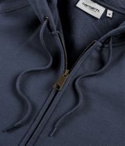 Carhartt WIP Chase Zip-Hoodie (dusky blue gold)