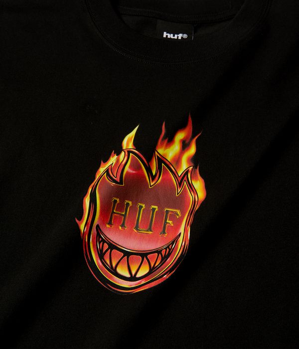 HUF x Spitfire Flame Galaxies T-Shirt (black)