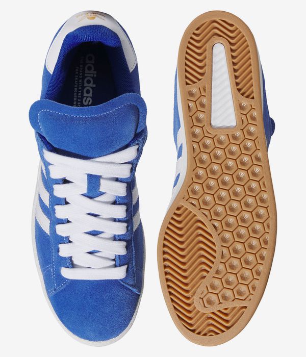 adidas Skateboarding Campus ADV Shoes (royal blue white gold)