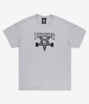 Thrasher Skate-Goat Camiseta (heather grey)