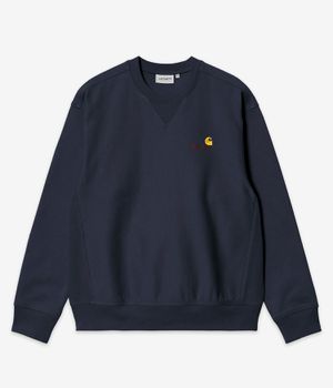 Carhartt WIP American Script Sweatshirt (deep night)