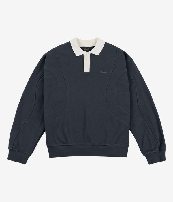 Dime French Terry Rugby Longsleeve (navy)