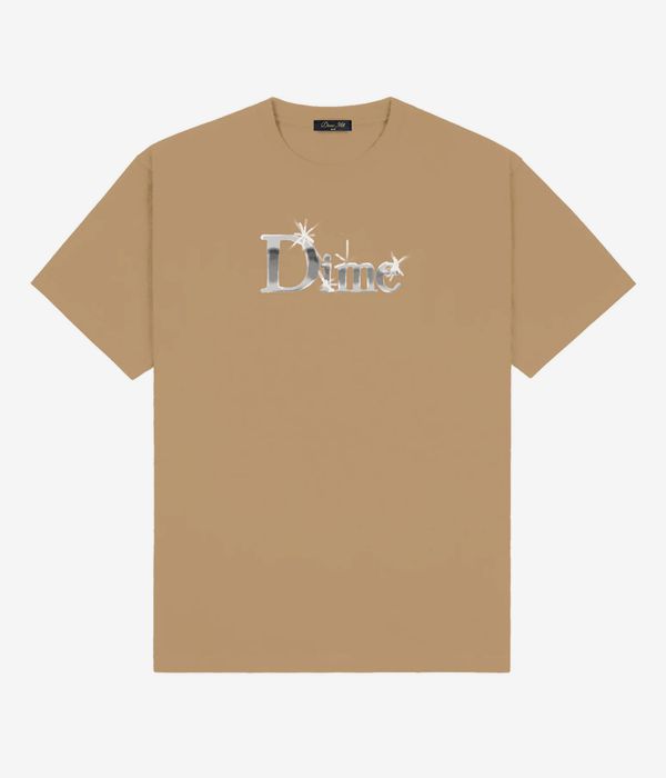 Dime Classic Shiny T-shirt (sepia)