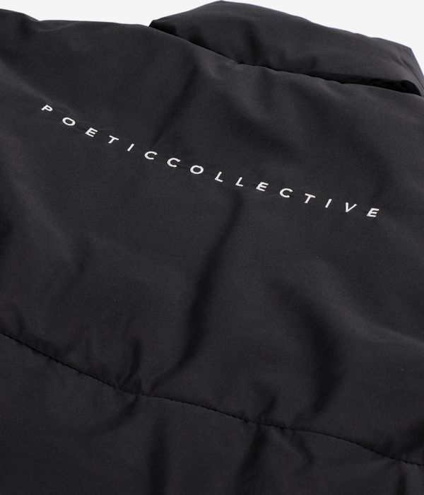 Poetic Collective Puffer Veste (black)