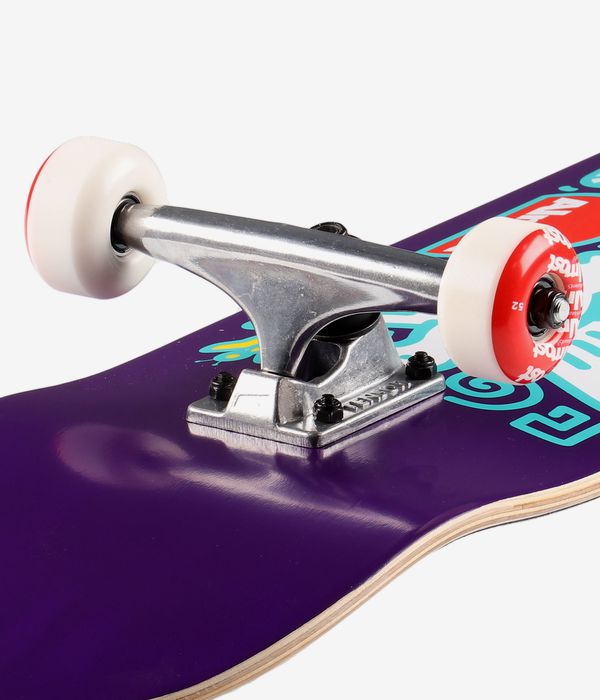 Almost x Skateistan Sky Doodle 7.875" Complete-Skateboard (purple)