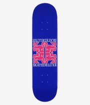 skatedeluxe Horses Twin Tail 8" Skateboard Deck (blue pink)