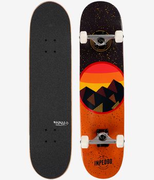 Inpeddo Mountain 7.875" Complete-Skateboard (red)