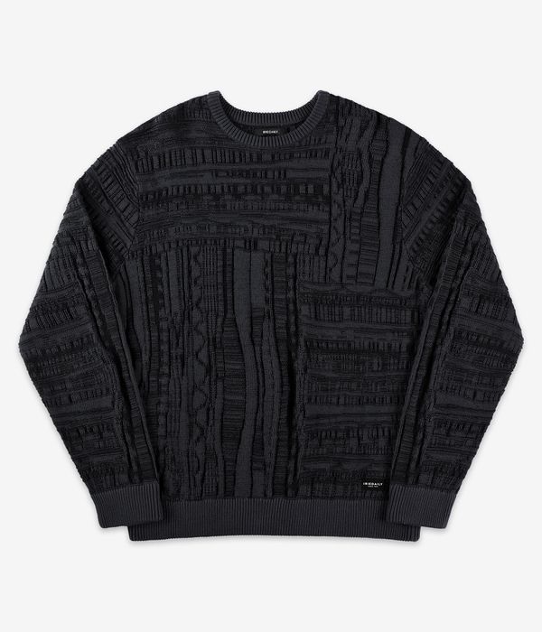 Iriedaily Theo Structure Sweatshirt (black anthracite)
