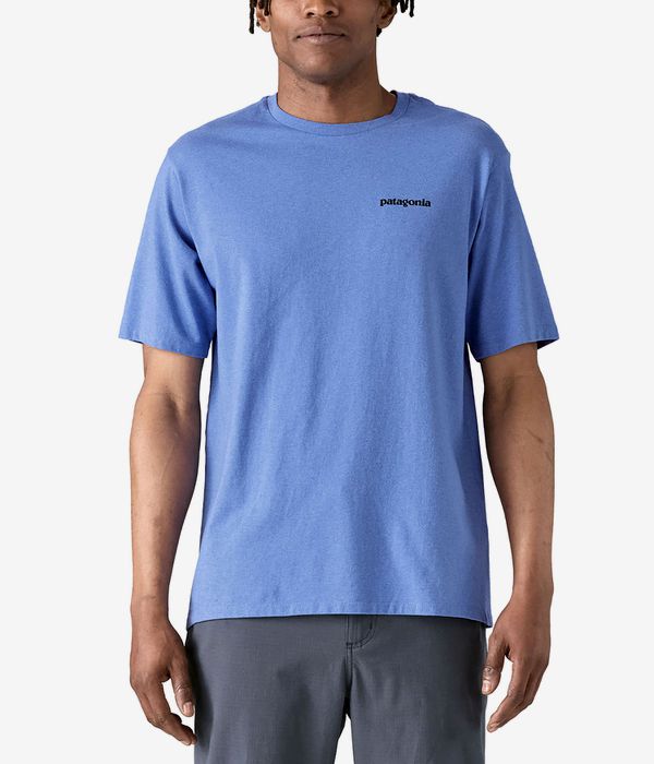Patagonia P-6 Logo Responsibili T-Shirt (abundant blue)