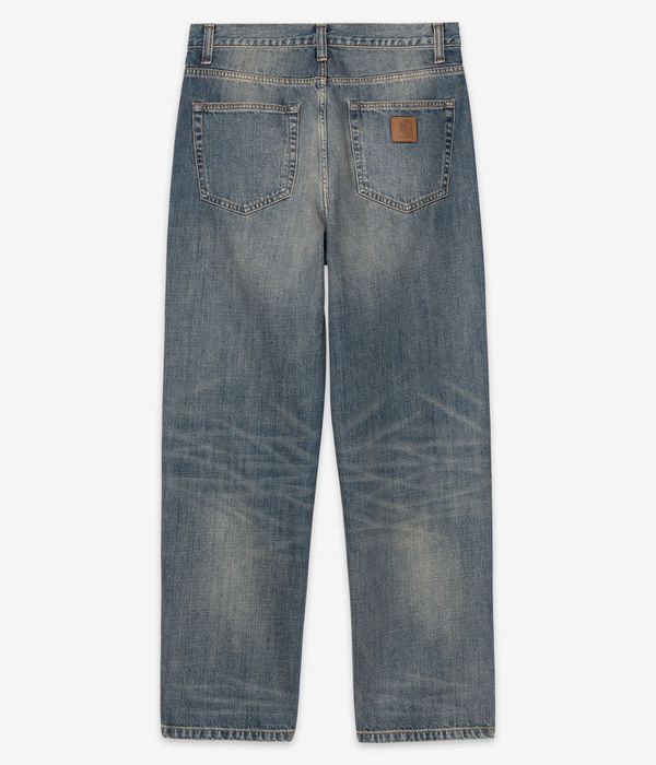 Carhartt WIP Aaron Pant Camano Jeans (blue worn used wash)