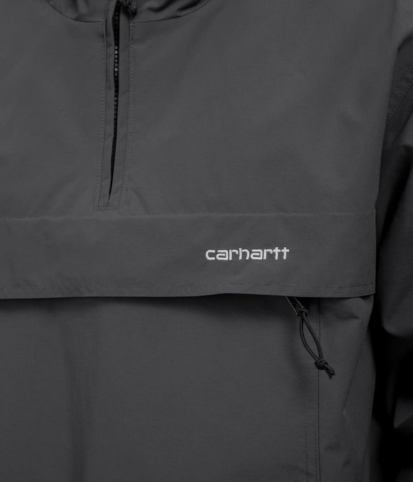 Carhartt WIP Windbreaker Pullover Supplex Jacke (graphite white)