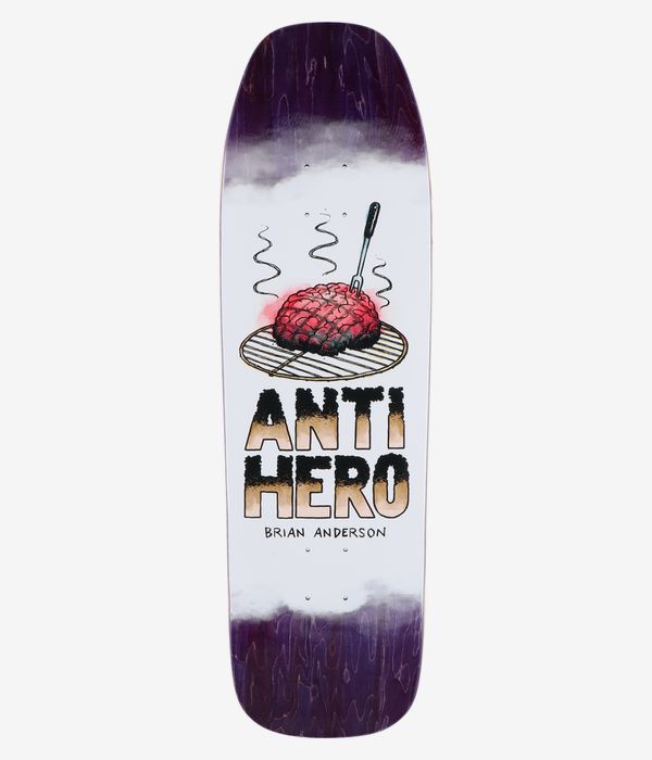 Anti Hero B.A. Toasted, Fried, Cooked 9.25" Tavola da skateboard (multi)