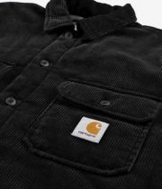 Carhartt WIP Whitsome Corduroy Shirt Jacke (black)