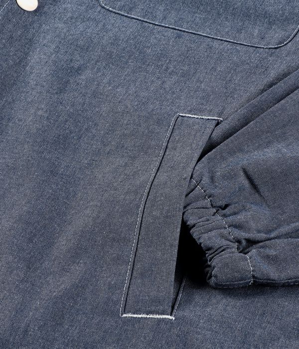 Carhartt WIP Blake Coach Chambray Jacket (blue rinsed)