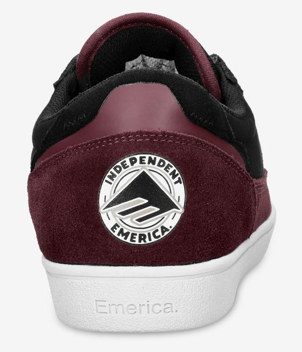 Emerica x Independent Gamma Shoes (black red)