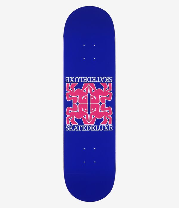 skatedeluxe Horses Twin Tail 8.375" Planche de skateboard (blue pink)