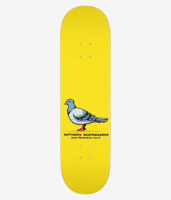 Anti Hero Team Pigeon 8.32" Skateboard Deck (yellow)