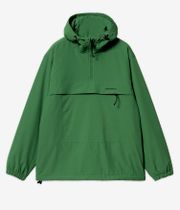 Carhartt WIP Windbreaker Pullover Supplex Jacket (aspen green black)