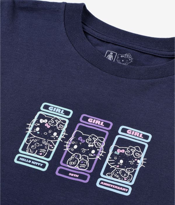 Girl x Hello Kitty 50th Anniversary Squad T-Shirt (navy)