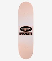 Skateboard Cafe Trumpet Logo 8" Planche de skateboard (peach white fade)