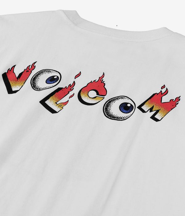 Volcom Featured Artist Daniel Shepard Walleye T-Shirty (white)