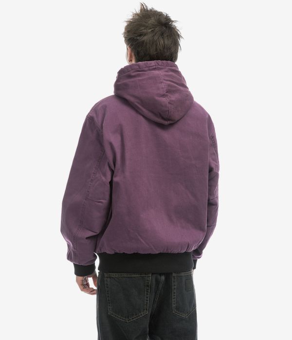 Obey Wittern Jacket (potent purple faded wash)
