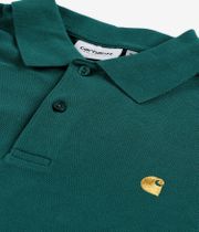 Carhartt WIP Chase Pique Polos (chervil gold)