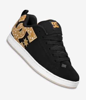 DC Court Graffik Schoen women (black gold)