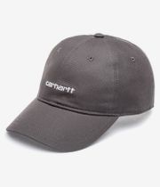 Carhartt WIP Canvas Script Cap (porphyry white)