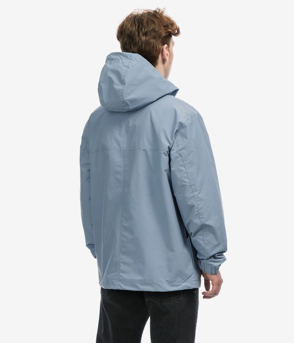 Carhartt WIP Windbreaker Pullover Veste (frosted blue white)