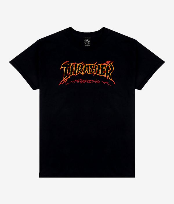Thrasher Cracked T-Shirt (black)