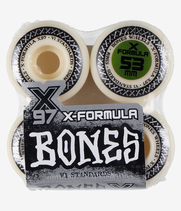 Bones X Formula V1 Standards Annuals Wheels (offwhite) 53 mm 97A 4 Pack