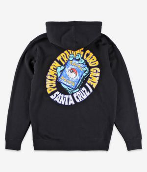 Santa Cruz x Pokémon TCG Hand Zip-Sweatshirt avec capuchon (black)
