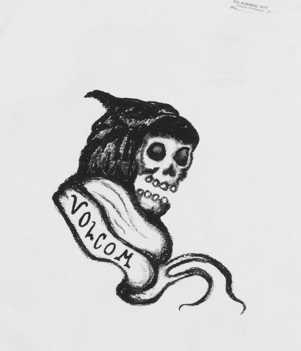 Volcom Featured Artist Seth Conboy Longues Manches (white)