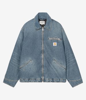 Carhartt WIP OG Detroit Cotton Bradenton Jacke (blue grind wash)