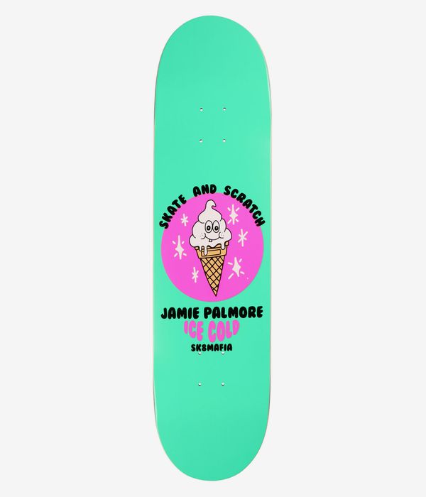 Sk8Mafia Palmore Skate And Scratch 8.3" Planche de skateboard (teal)