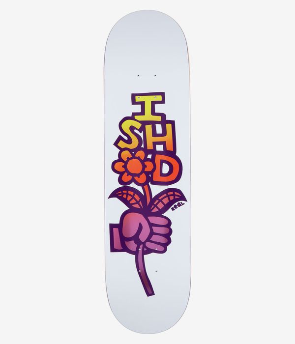 Real Ishod Bouquet 8.38" Skateboard Deck (white)