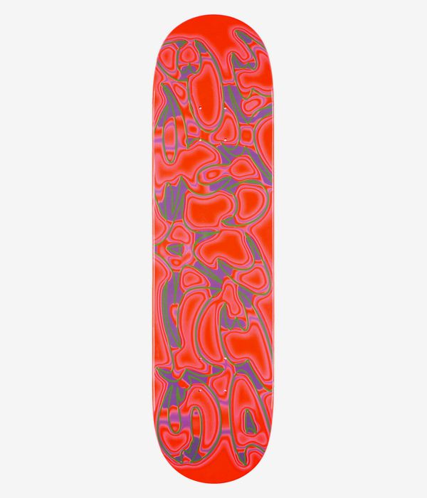 skatedeluxe Aqua Twin Tail 8" Skateboard Deck (orange dip)