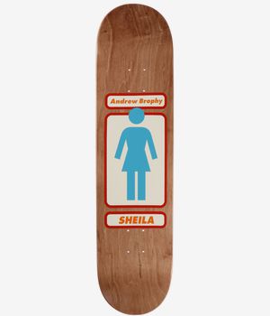 Girl Brophy 93 Til 8.25" Skateboard Deck (brown)