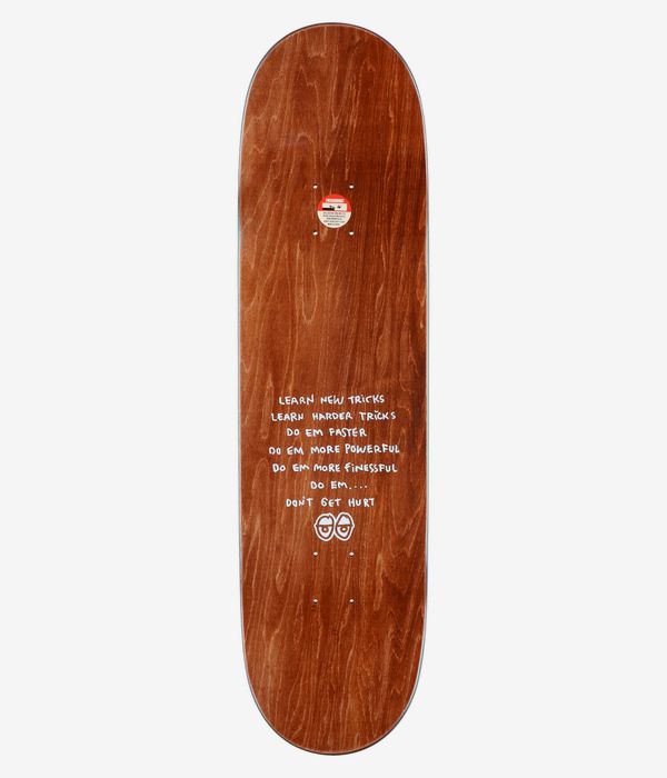 Krooked Worrest Redux 8.5" Skateboard Deck (orange)