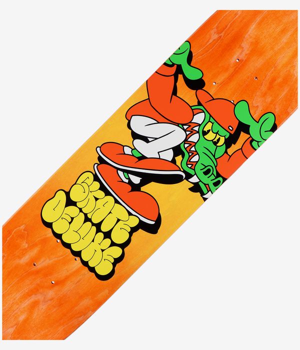 skatedeluxe Croc 8.25" Skateboard Deck (orange)