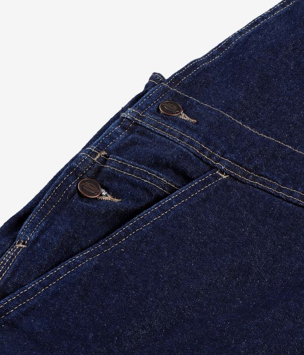 Dickies Loose Denim Bib Jeans (rinsed)