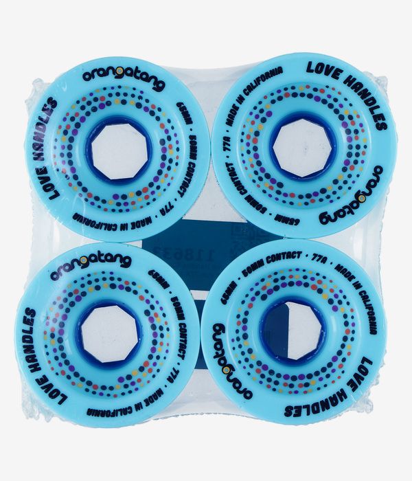 Orangatang Love Handles Wheels (blue) 65 mm 77A 4 Pack