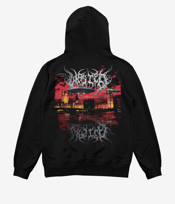 Wasted Paris Skylab Zip-Sweatshirt avec capuchon (black)