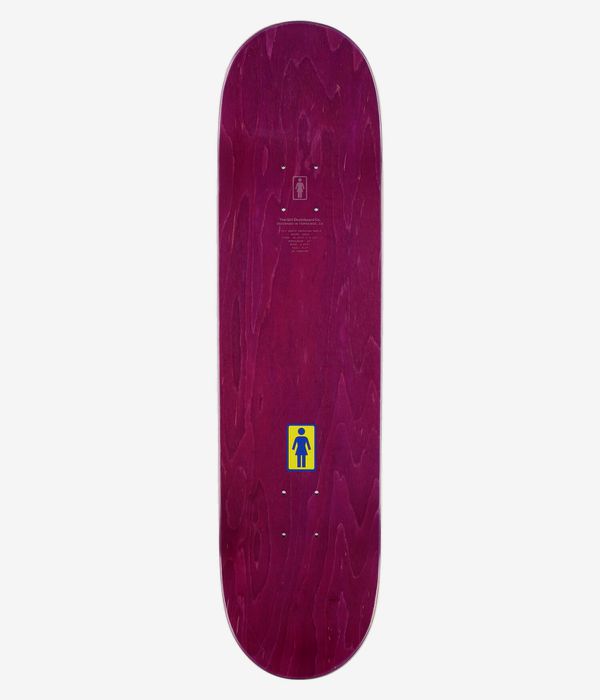 skatedeluxe x Girl 93 Til 8.25" Planche de skateboard (black)